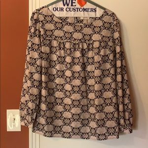 Long sleeve blouse